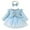 L-Sky Blue175, variant on MEZZALL Girls Outfits Set Baby Toddler Floral Dress With Long Sleeve Jackets Long Sleeve Cute Casual Outfits For To 3 Years Old Leisure Cartoon Clothing