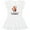 AA-White, variant on Inktastic Beware of My Cuteness Cute Red Panda Girls Baby Dress