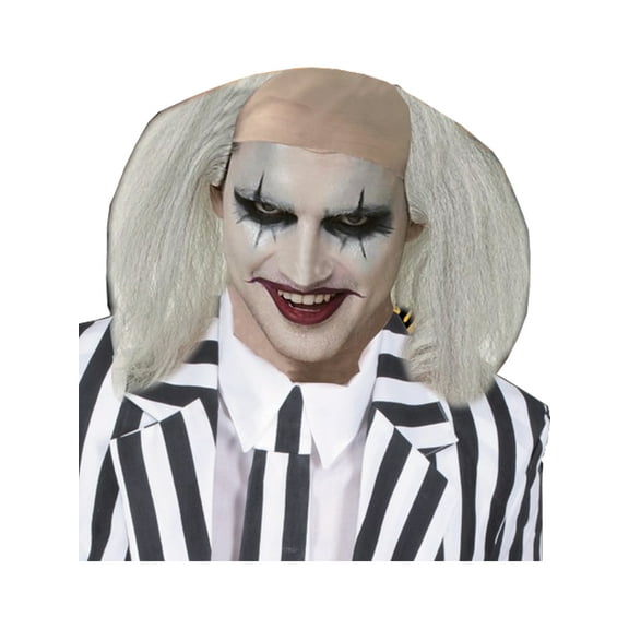 Karnival Costumes Men's Crazy Ghost Wig Costume Accessory