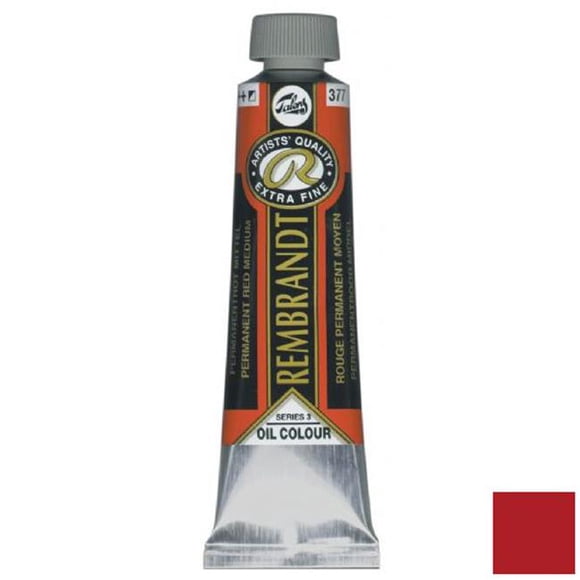 Royal Talens C010-53142 40ml Rembrandt Artists Oil Color - Cadmium Red Medium