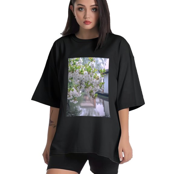 Plus Size Shirt for Women Black Tops for Women Short Sleeves Shirt for Women Spring2 T Shirt Crewneck Shirt for Women XS