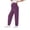 Purple, variant on Bixock Maternity Pants High Waist Yoga Pants Over The Belly Lightweight Casual Loose Pregnant Pants Breathable Workout Daily Wear Maternity Clothings