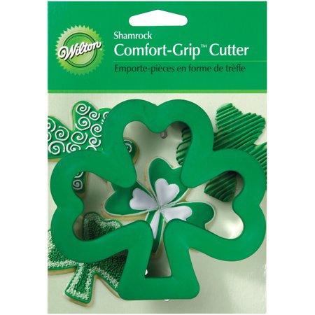 Comfort Grip Cookie Cutter 4 Inch Shamrock Walmart Com