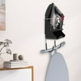 thumbnail image 1 of Iron Board Hanger Wall Mounted Ironing Board Organizer Space Saving Iron Board Holder Easy to Install Iron Board Rack Heat Resistant Electric Iron Holder for Home Bathroom, 1 of 10