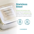 thumbnail image 4 of Recipiente de almacenamiento de alimentos U Konserve de acero inoxidable de 1,5 litros, 4 of 7