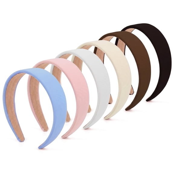 6 Pcs Headbands for Women Non Slip Trendy Headbands for Women’s Hair 1 inch Wide Cute Headband for Girls, Mothers Day Gifts