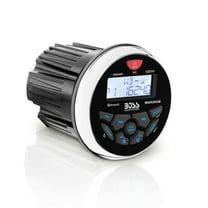 BOSS Audio Systems MGR350B Gauge-Style Marine Bluetooth Receiver, Weatherproof Boat Stereo