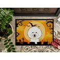 thumbnail image 3 of Halloween Bichon Frise Door Mat, 3 of 4