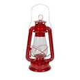 thumbnail image 3 of Stansport 12" Hurricane Lantern (Red) Kerosene Camping Lamp + Crown 1-K Kerosene, Clean Burning Fuel, 1 Gallon, Plastic Container, 3 of 4