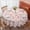 Princess And Fairy, variant on Princess and Ballerina White Pattern Round Tablecloth 60"x60", Wrinkle Resistant Wipeable Table Cover for Kitchen Dining Room Picnic Patio and Party