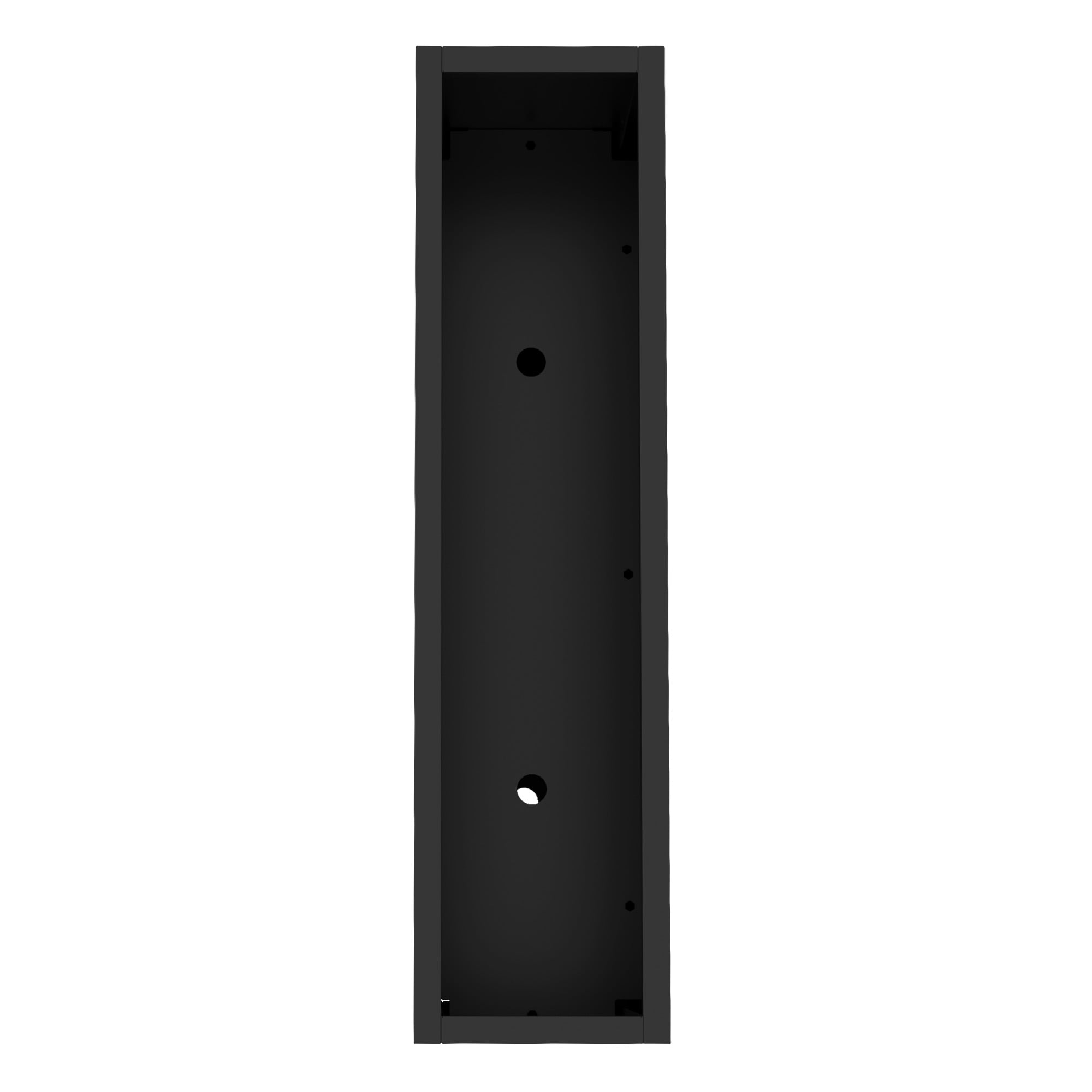 MAYEERTY 36*28*28" Brown Modern Metal Rect Planter with Drainage Hole for Outdoor Gardening & Patio