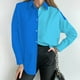 thumbnail image 2 of Camisas Para Mujer, Camisetas de Gran Tamaño, Manga Larga, Cuello Vuelto A La Moda, Camiseta Informal A Juego de Colores, Camisetas Odeerbi  ODB134358, 2 of 8
