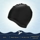 thumbnail image 4 of Uxcell Gorro de Natación de Silicona 1-Pack para Mujeres y Hombres, Gorro de Natación Impermeable No Deslizante Duradero [Negro], 4 of 6