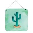 thumbnail image 1 of "Caroline's Treasures Western Cactus acuarela impresión en metal, 6" H x 6 "W, multicolor" Caroline's Treasures BB7369DS66, 1 of 1