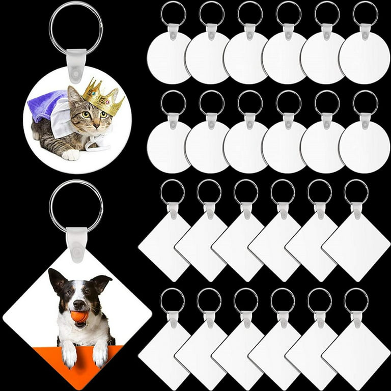 Party Favor Sublimation Keychains Party Favor Thermal Trasnfer