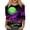 Green, variant on Womens Casual Halloween 3/4 Sleeve Crew Neck Tee Shirts Pumpkin Shirts Thanksgiving Fall Tops