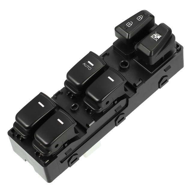 Unique Bargains Auto Front Left Driver Side Master Power Window Switch para Hyundai Sonata 2011 2012 2013 2014 Black