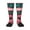 1 Black, variant on Ribbon With Angel Wings Pattern Women’s Knee High Crew Socks,Trouser Socks Comfortable, Breathable, Moisture-Wicking and Soft