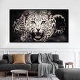 thumbnail image 3 of Pósteres de animales de leopardo y león de gran tamaño, elefante africano, tigre, cuadro de pared, pintura en lienzo de una pieza, decoración del hogar sin marco, 3 of 5