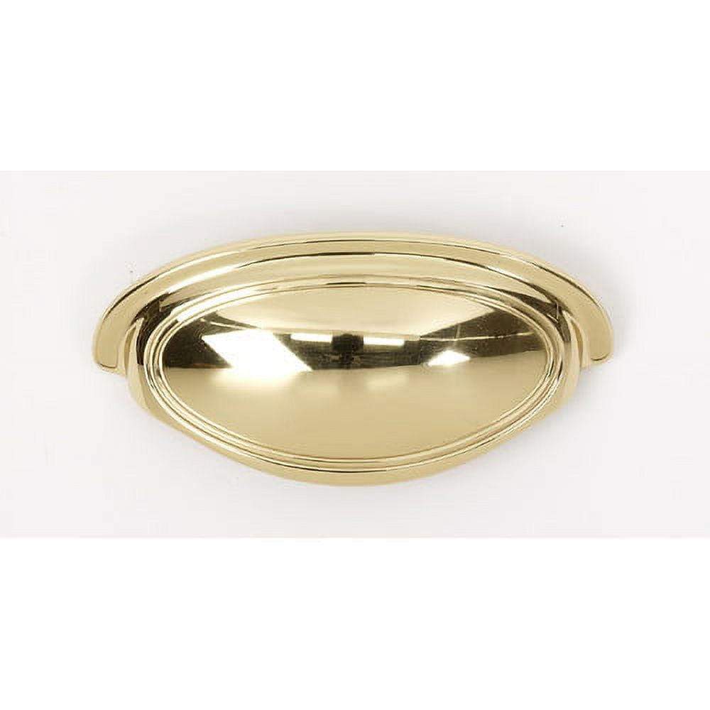 Alno A1571-35-AE Classic Traditional 3-1/2" Cabinet Cup Pull Antique English