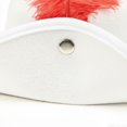 thumbnail image 5 of Slccxzc Wide Brim Fedora Cap Feather Accent Gentleman Top Hat Retro Formal Wedding Party Dress Accessory, 5 of 7