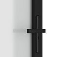 thumbnail image 5 of vidaXL Interior Door 29.9"x79.3" Black Matt Glass and Aluminum, 5 of 6