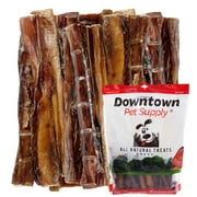 Downtown Pet Supply Bully Sticks For Dogs Free Range Dog Chews 6", 10 Pack Odor Free