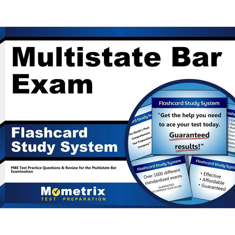 Multistate Bar Exam Flashcard Study System MBE Test Practice Questions