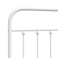 thumbnail image 6 of vidaXL Durable Metal Headboard for California King Size Beds, Easy Assembly, Classic Style White, 6 of 6