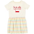 thumbnail image 3 of Inktastic So Cute Polish Girls Toddler Dress, 3 of 5