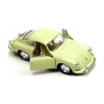 thumbnail image 2 of 5" Kinsmart Porsche 356 B Carrera 2 Diecast Model Toy Car 1:32 Cream, 2 of 4