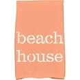thumbnail image 1 of Simply Daisy 18" x 30" Beach House Word Print Kitchen Towel, 1 of 2