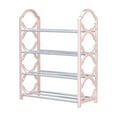 thumbnail image 2 of VALSEEL Shoe Organizer Shoe Rack Shoe Rack Storage Organizer with 4 Tiers Metal Shelves for Bedroom Closet Entry Dorm Room, 2 of 2