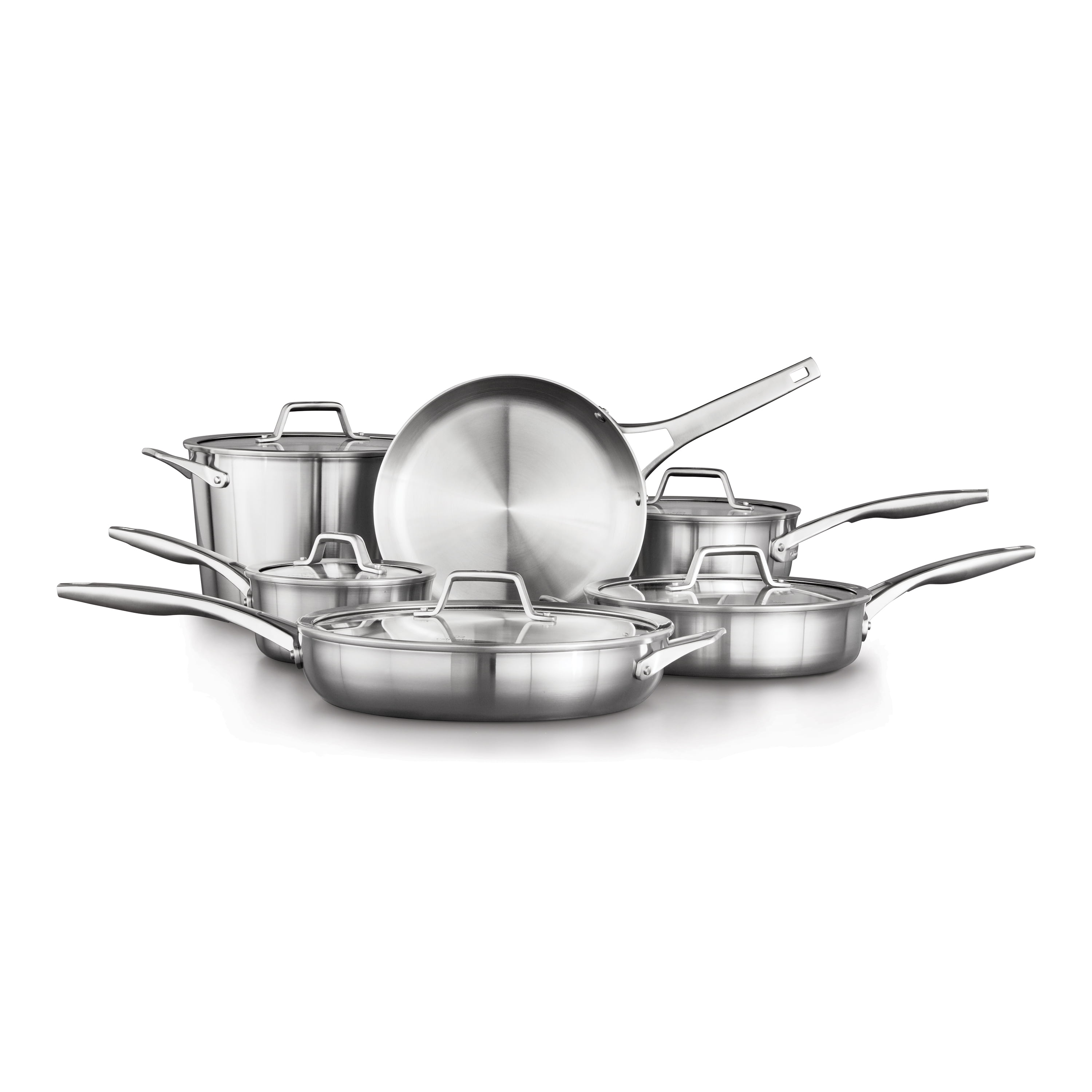 Calphalon Premier Stainless Steel 11-piece Cookware Set