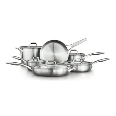 Calphalon® Premier Stainless Steel Cookware Set, 11-Piece Set