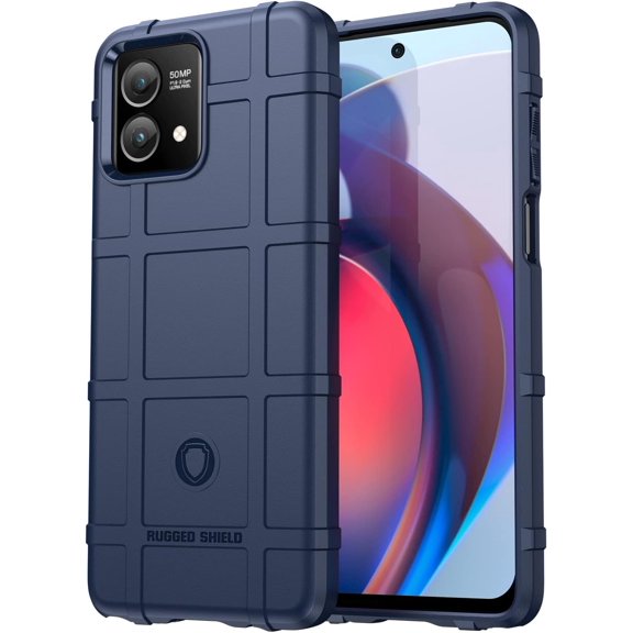 Slim Fit Phone Case for Motorola G Stylus 5G 2023, Rugged Shield Case with Military Grade Shockproof,Drop-Tested and Camera Lens Protection Cover for Moto G Stylus 5G 2023, HD Blue