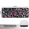 thumbnail image 5 of Kitchen Rugs Sets Of 2,Gray and Pink Of Leopard Print Anti Fatigue Kitchen Mat Rugs Non Slip Washable,Decorative Kitchen Floor Mats for Kitchen,Sink,Laundry,17"x47"+17"x47", 5 of 5