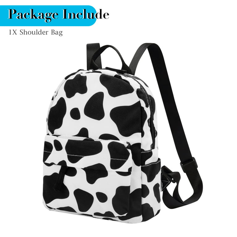 2pcs/set Retro Polka Dot Pattern Multi-pocket Pu Material Backpack With  Large Capacity And Fashionable Wristlet Bag