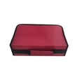 thumbnail image 3 of CD DVD Case Holder Organizer Game Disk DVD Protective Storage Disc Wallet Holder DVD Storage Bag Red, 3 of 8