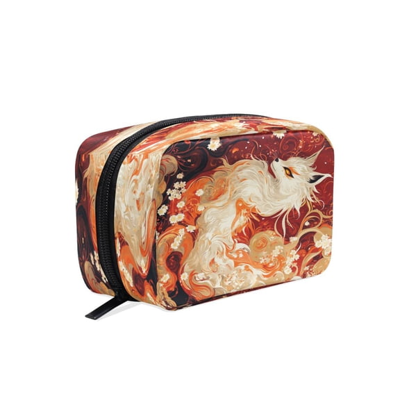 BZSMCE Makeup and Cosmetic Bag Women Simple Square Bag