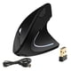 thumbnail image 1 of Wireless Ergonomic Mouse 2.4G Vertical Mouse for Carpal Tunnel, Silent Rechargeable Computer Mouse, 800/1200/1600DPI Adjustable, 1 of 5