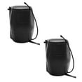 thumbnail image 1 of FCMP Outdoor 50-Gallon BPA Free Home Rain Water Barrel, Black (2 Pack), 1 of 9