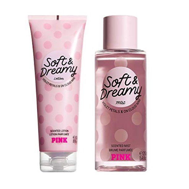 Bejaarden Pardon Familielid PINK Victoria's Secret Soft & Dreamy Scented Mist and Lotion Set of 2 -  Walmart.com