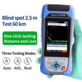 thumbnail image 1 of OTDR Fiber Optic Reflectometer 1310/1550nm With VFL OLS OPM Event Map Cable Sequence/tracing 24/22dB For 90km Tester ,Test Precision, 1 of 4
