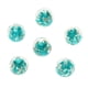thumbnail image 3 of 6 cuentas de vidrio redondas luminosas para pulseras, collares y joyas. Fruta verde, 3 of 9