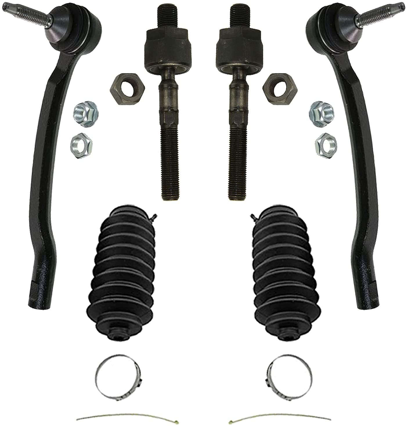 Front Inner Outer Tie Rods /& Sway Links Steering /& Suspension Kit 6pc for Volvo