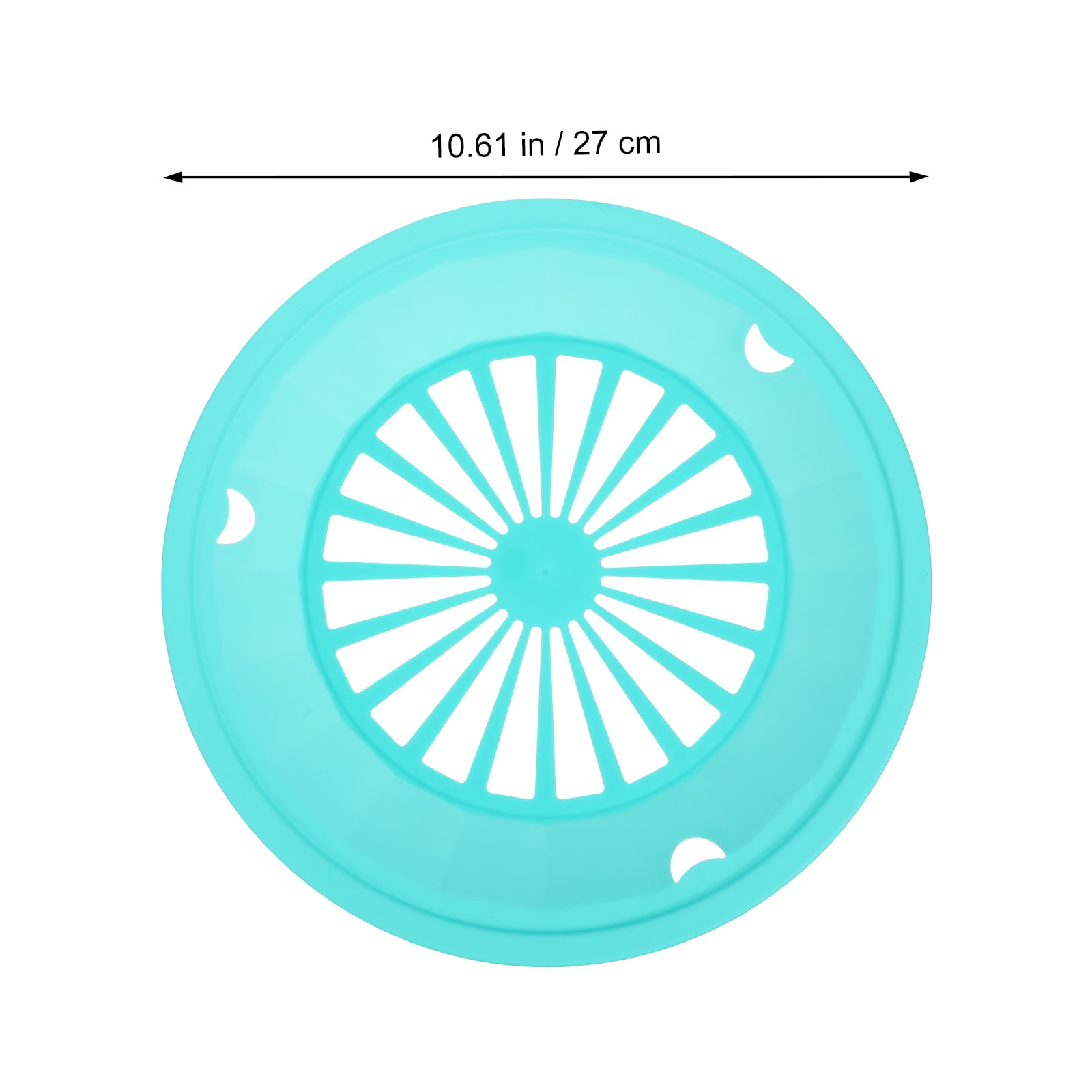 10Pcs BBQ Paper Plate Holder Plastic Dinner Plates Reusable Barbecue