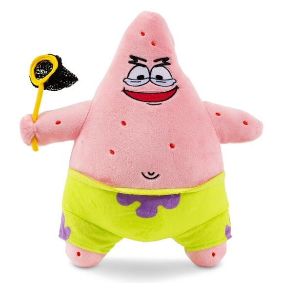 Peluche Patrick Star de Nickelodeon con forma de Bob Esponja, 25 cm