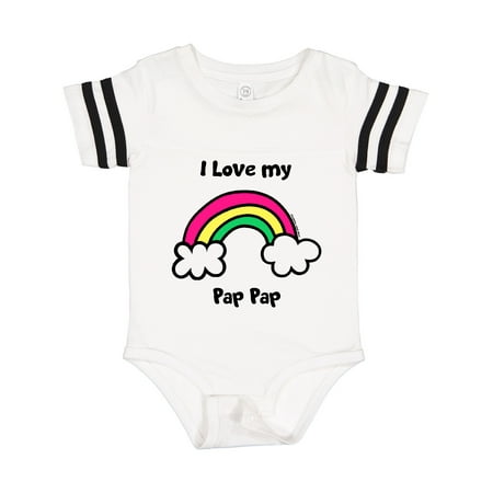 

Inktastic I Love My Pap Pap Gift Baby Boy or Baby Girl Bodysuit