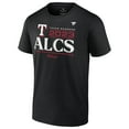 thumbnail image 2 of Men's Fanatics  Black Texas Rangers 2023 Division Series Winner Locker Room T-Shirt, 2 of 4